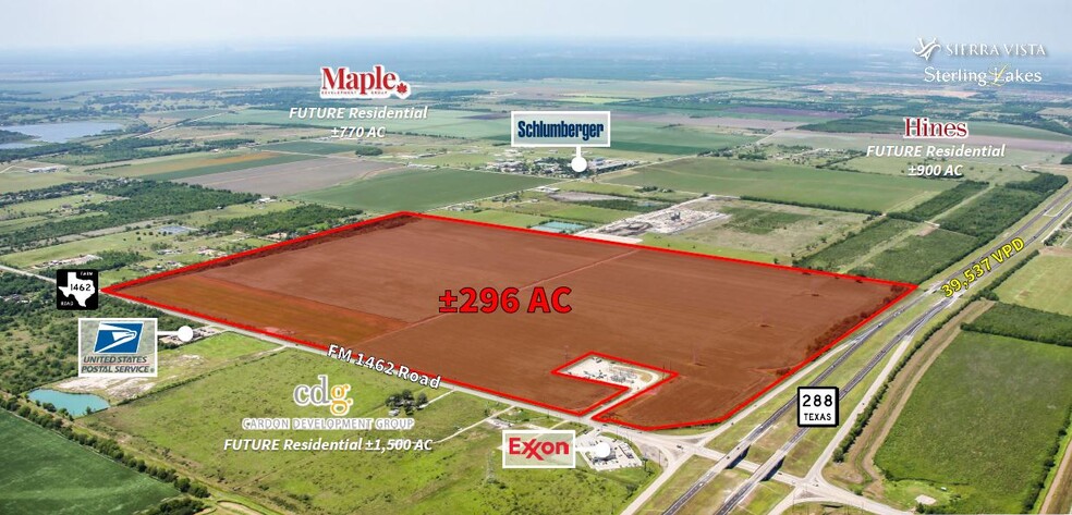 NWC SH 288 & FM 1462 Rd, Rosharon, TX à vendre - Photo du b timent - Image 1 de 2