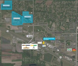 Zeolite St, Ramsey, MN - aerial  map view