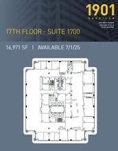 1901 Harrison St, Oakland, CA à louer Plan d’étage- Image 1 de 1