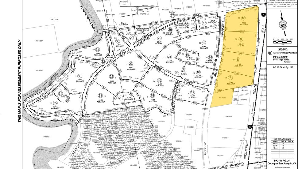 Golden Valley Park, Lathrop, CA à vendre - Plan cadastral - Image 2 de 14