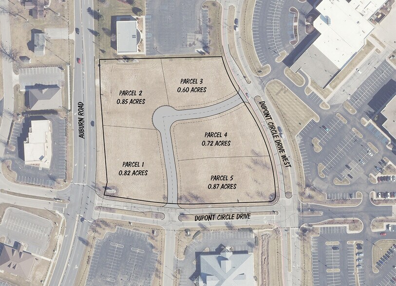10101 Dupont Circle Dr, Fort Wayne, IN for sale - Site Plan - Image 2 of 4