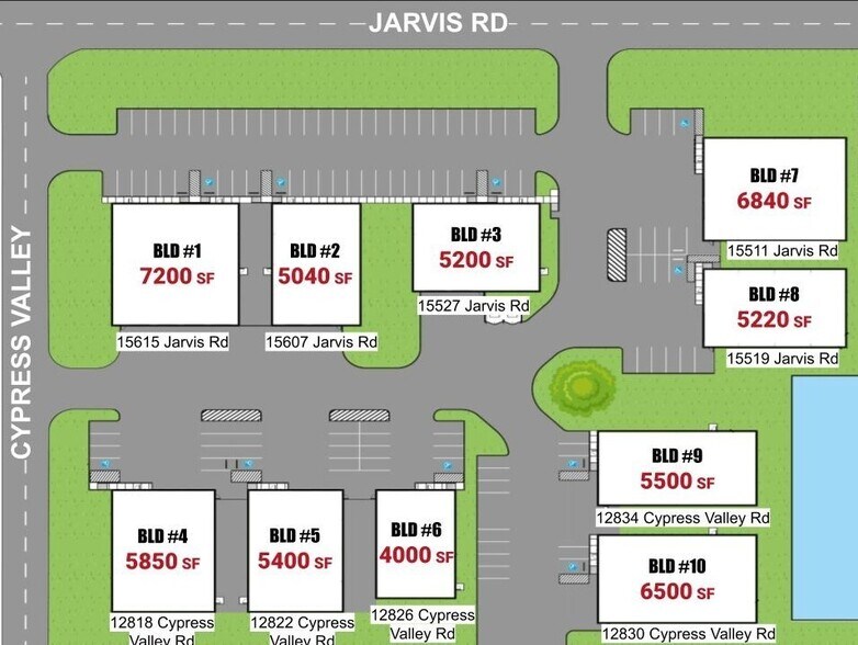 15607 Jarvis Rd, Cypress, TX à vendre - Photo du bâtiment - Image 2 de 10