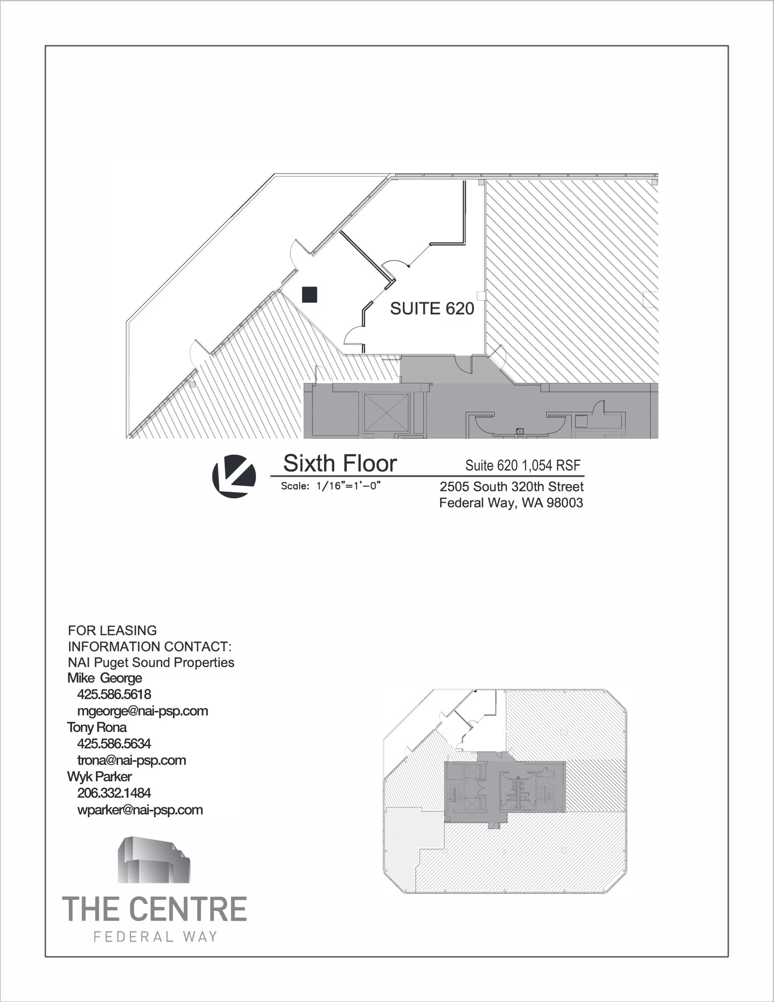 2505 S 320th St, Federal Way, WA à louer Plan de site- Image 1 de 1