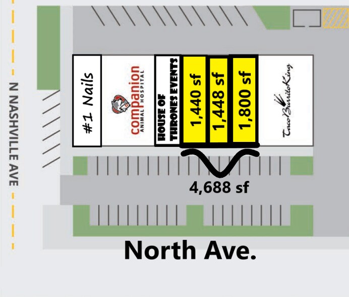 6518-6534 W North Ave, Chicago, IL à louer - Photo du bâtiment - Image 3 de 10