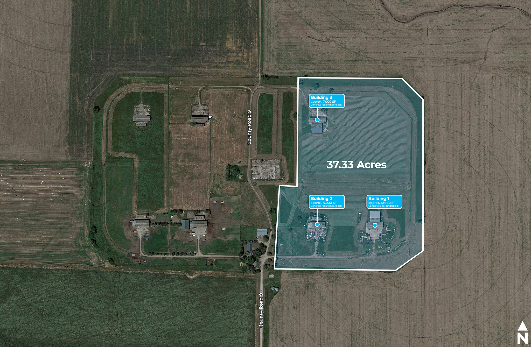 898 County Road K, Mead, NE for sale Aerial- Image 1 of 1