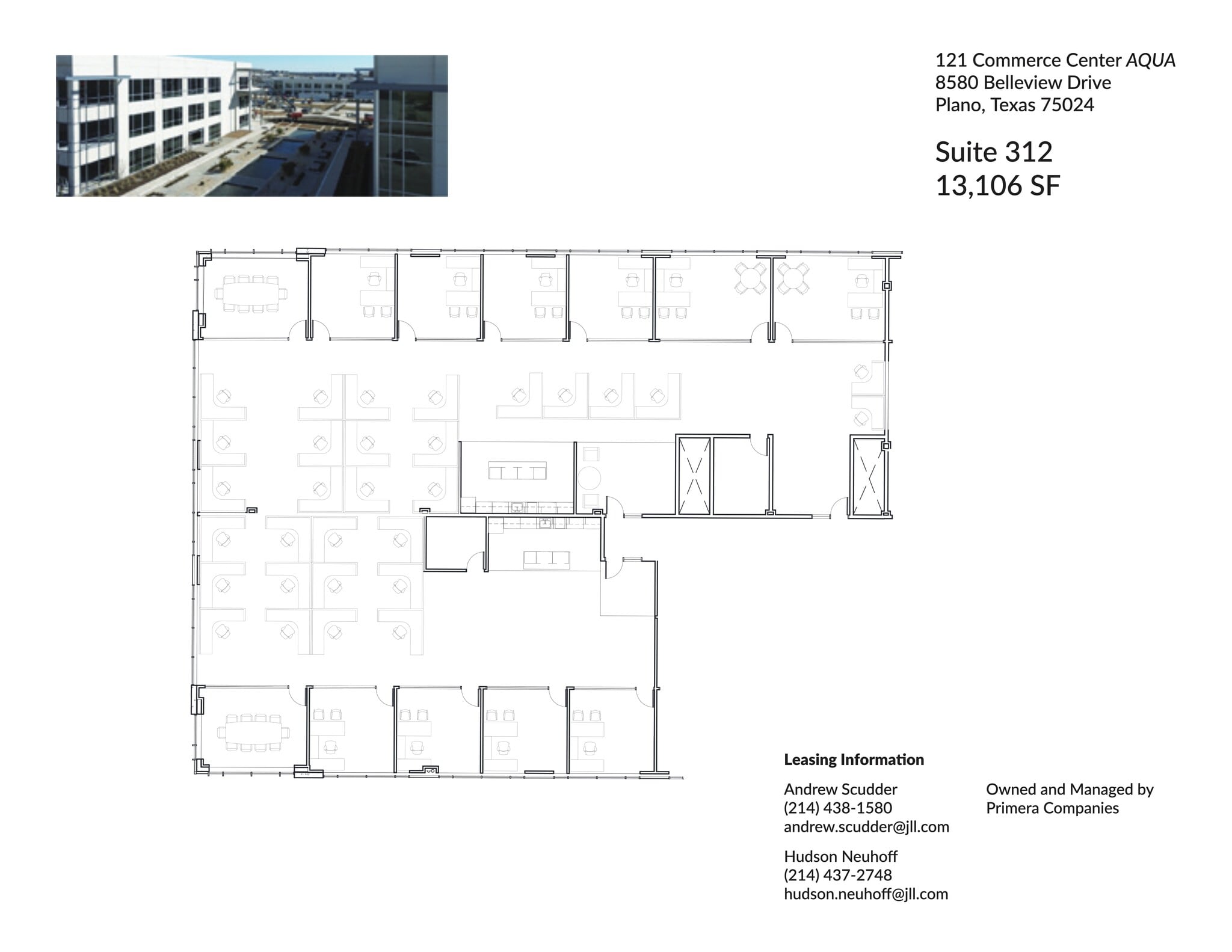 8560 Belleview Dr, Plano, TX à louer Plan de site- Image 1 de 1