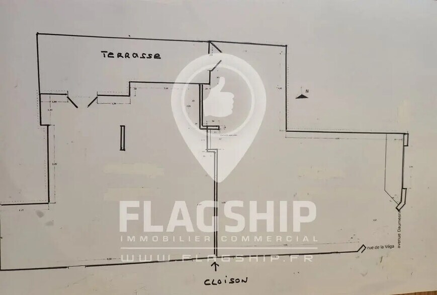 Retail in Paris for sale - Floor Plan - Image 1 of 1