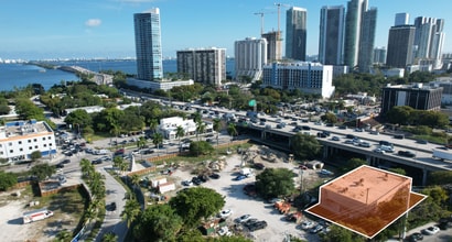245 NE 37th St, Miami, FL - AERIAL  map view - Image1