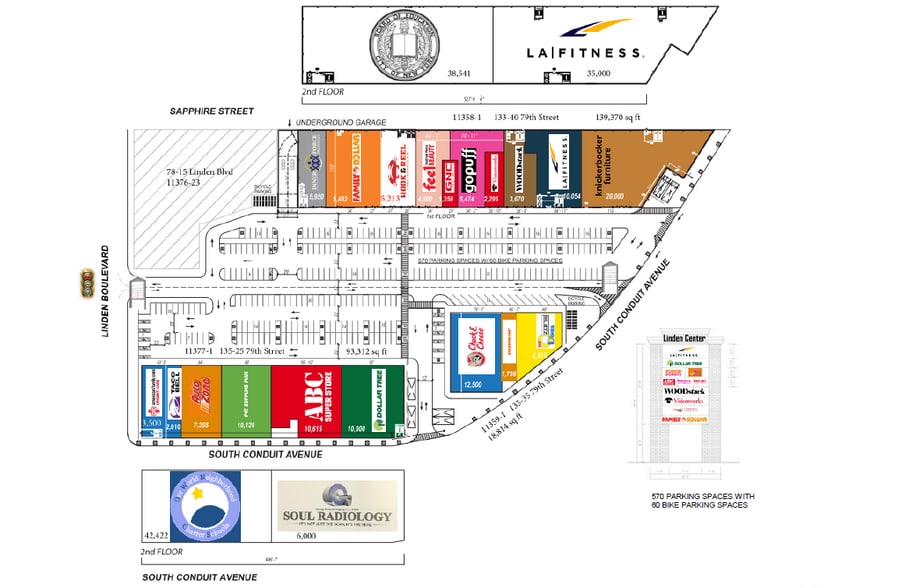 7801-15 Linden Blvd, Queens, NY à louer - Photo du bâtiment - Image 2 de 15