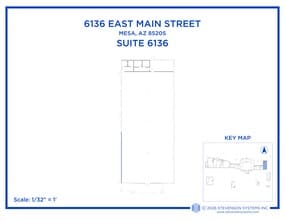 6016-6036 E Main St, Mesa, AZ à louer Plan de site- Image 1 de 1