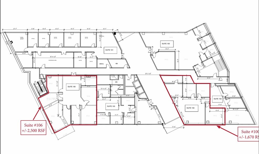 8130 Baymeadows Way W, Jacksonville, FL à louer - Plan d’étage - Image 2 de 4