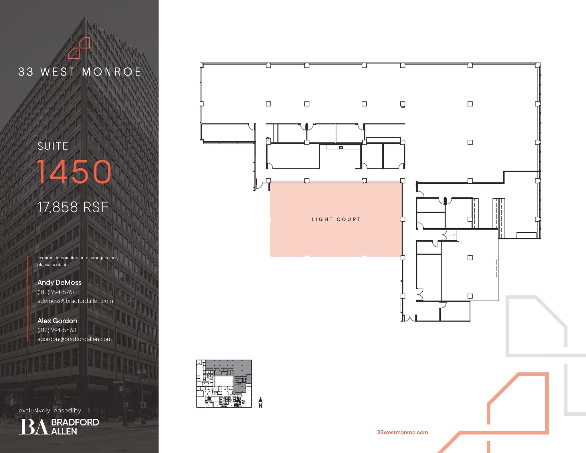 33 W Monroe St, Chicago, IL for lease Floor Plan- Image 1 of 1