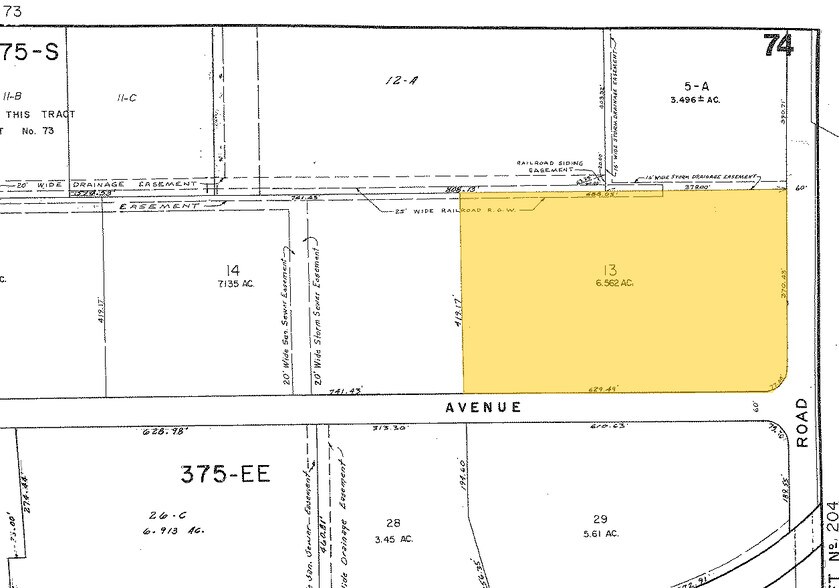 10-18 Executive Ave, Edison, NJ for lease - Plat Map - Image 3 of 5