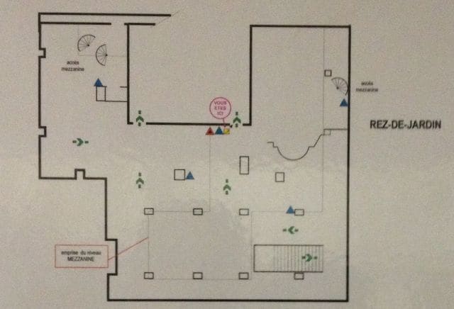 Bureau dans Paris à vendre - Plan d’étage - Image 2 de 6