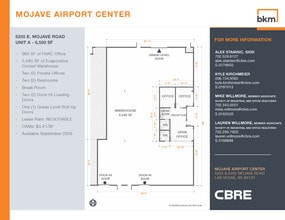 6285 S Mojave Rd, Las Vegas, NV à louer Plan d’étage- Image 1 de 1