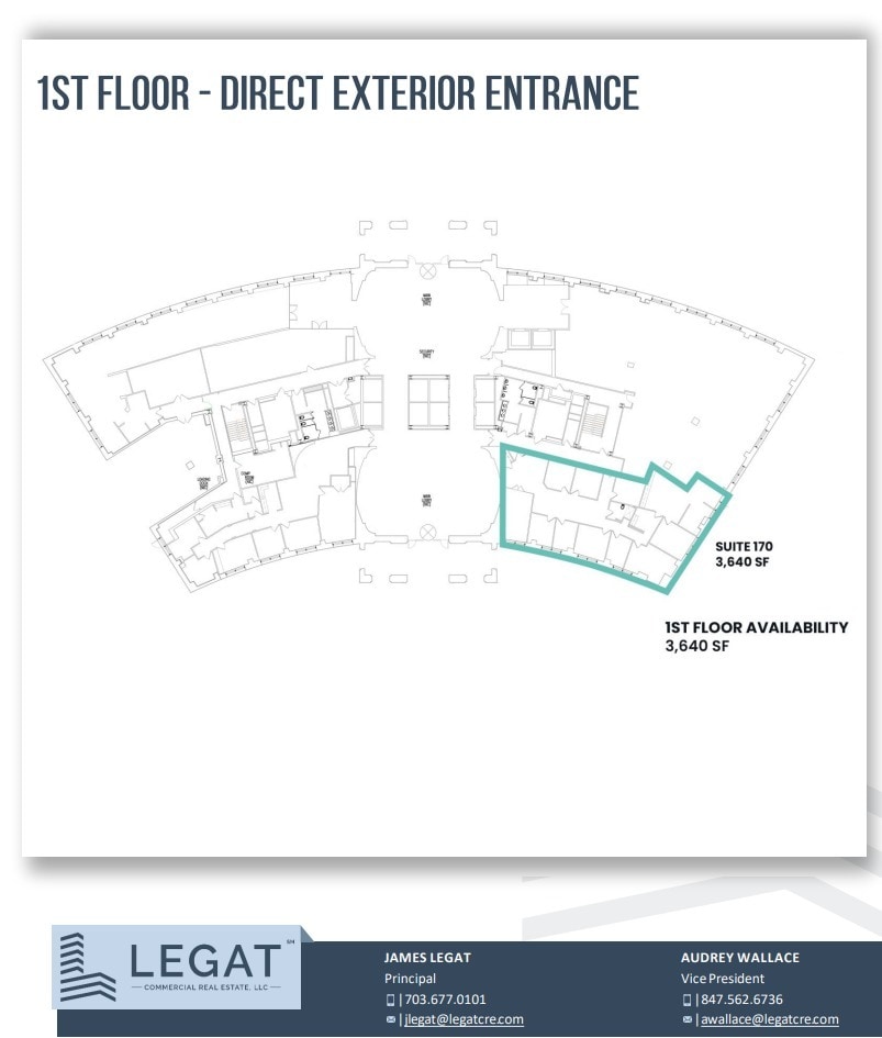 8000 Towers Crescent Dr, Vienna, VA for lease Floor Plan- Image 1 of 1