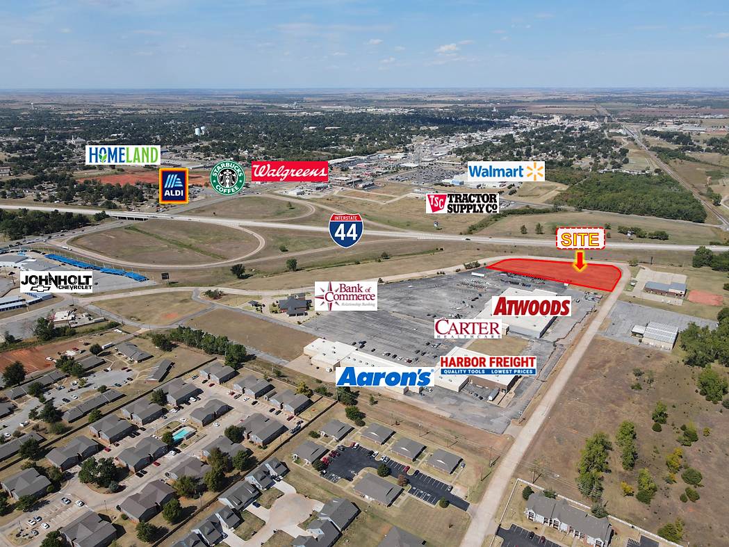 Ponderosa Dr & Valley View Dr, Chickasha, OK for sale Building Photo- Image 1 of 4