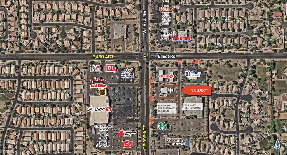 77 S Val Vista Dr, Gilbert, AZ à louer - Photo du bâtiment - Image 2 de 6