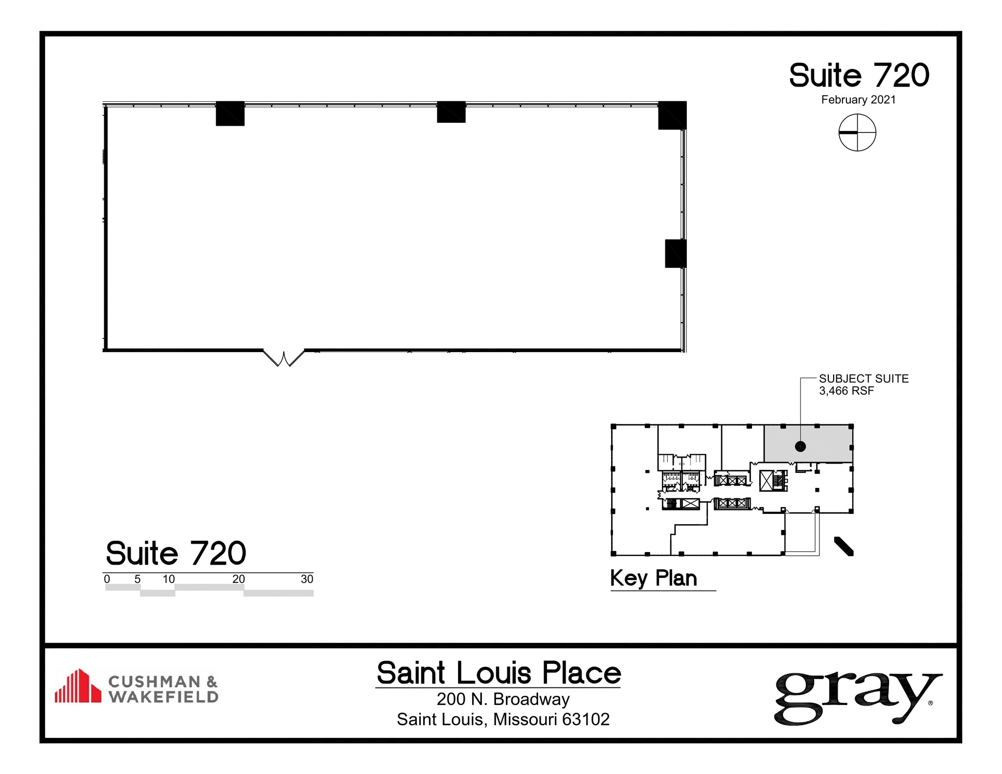 200 N Broadway, Saint Louis, MO for lease Site Plan- Image 1 of 1