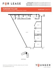 1933 E Frankford Rd, Carrollton, TX à louer Plan d’étage- Image 1 de 1
