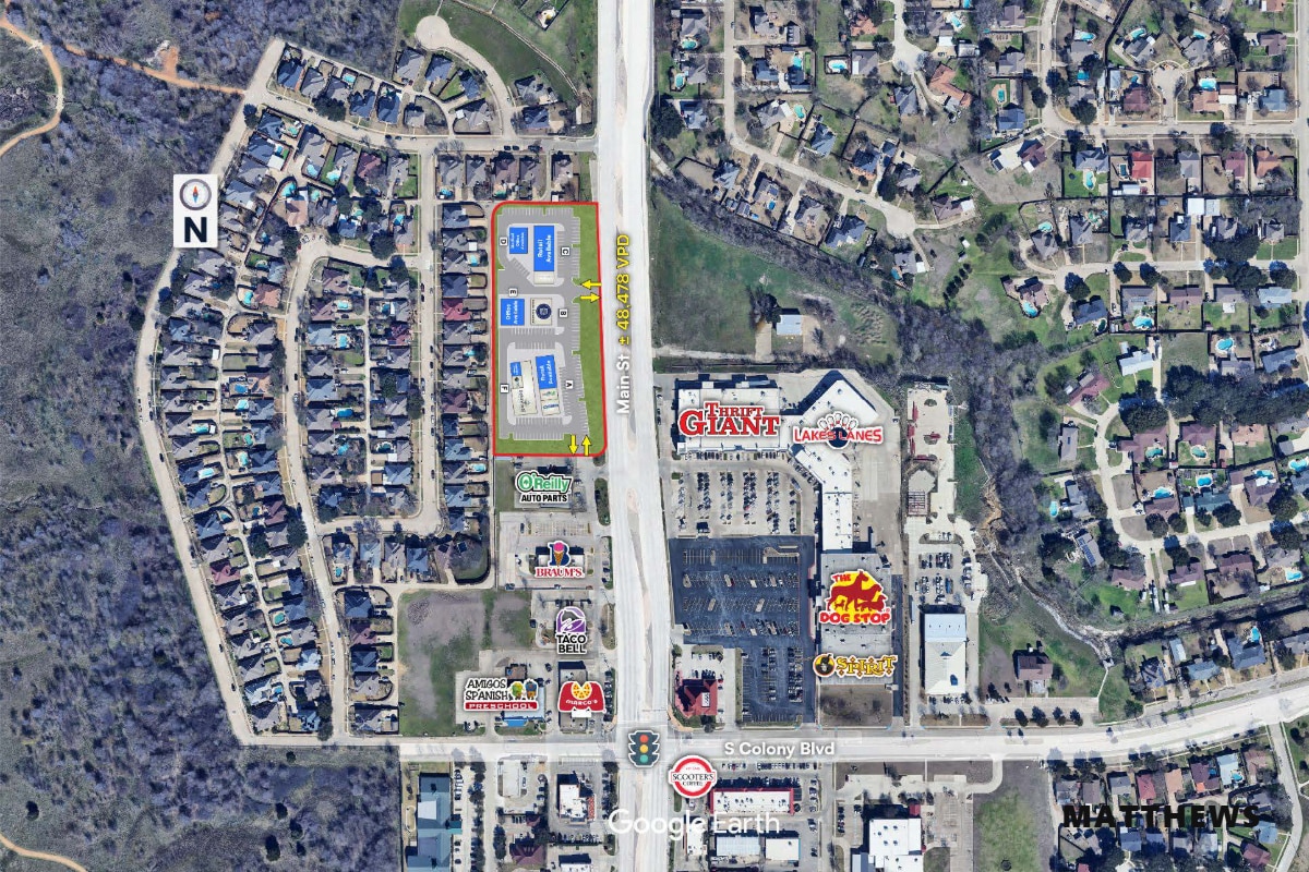 5101 Main Street, The Colony, TX for lease Building Photo- Image 1 of 6