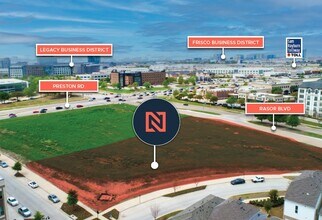 8121 Ingram Dr, Plano, TX - AERIAL  map view - Image1