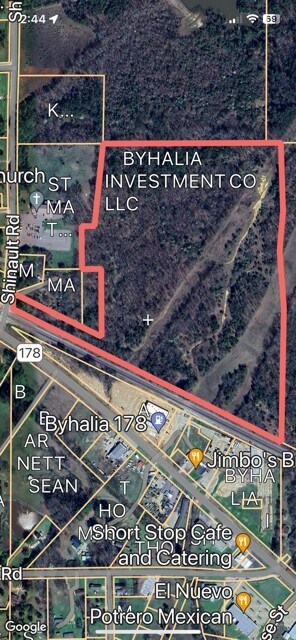 38 Shinault Rd, Byhalia, MS à vendre Aérien- Image 1 de 2