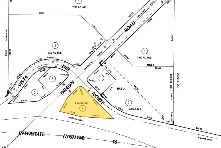 45800 Dillon Rd, Coachella, CA for sale - Plat Map - Image 2 of 5