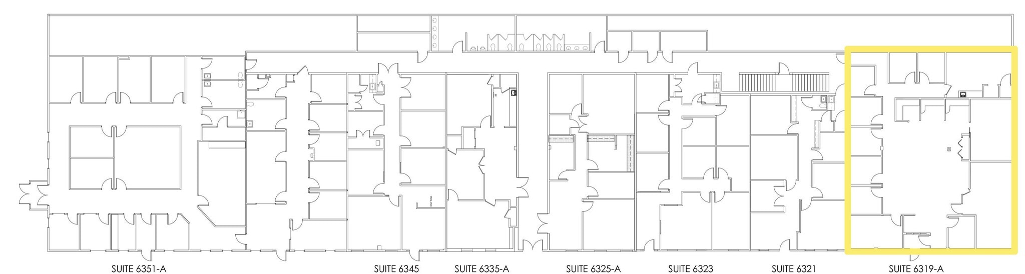 6313-6411 S East St, Indianapolis, IN à louer Plan d’étage- Image 1 de 1