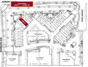 1518 Arrow Hwy, La Verne, CA for lease Site Plan- Image 1 of 1