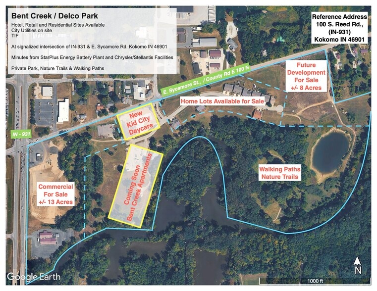100 S Reed Rd, Kokomo, IN à vendre - Photo principale - Image 1 de 3