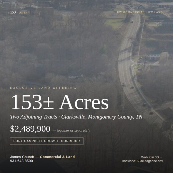 0 Peachers Rdg, Clarksville, TN à vendre - Photo du bâtiment - Image 1 de 26