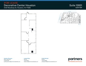 5120 Woodway Dr, Houston, TX for lease Site Plan- Image 1 of 1