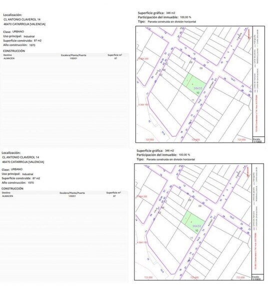 Carrer de Antonio Claverol, Catarroja, Barrio Barr, 14, València, Valencia à vendre - Plan d’étage - Image 2 de 5