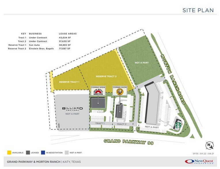 Grand Parkway & Morton Ranch Rd, Katy, TX à louer - Plan de site - Image 3 de 3