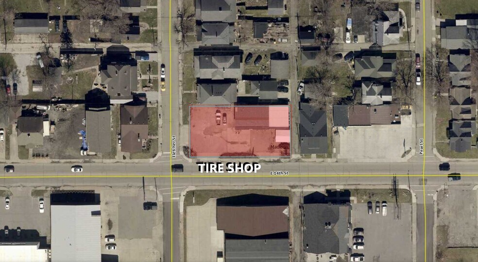 312 E 14th St, Anderson, IN à vendre - Aérien - Image 2 de 21