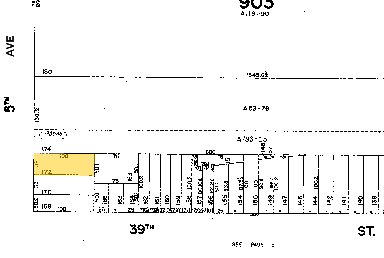 881 5th Ave, Brooklyn, NY for lease - Plat Map - Image 3 of 14