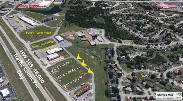 9195 N Owasso Expy, Owasso, OK for sale - Aerial - Image 3 of 6