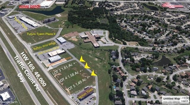 9195 N Owasso Expy, Owasso, OK à vendre - Aérien - Image 3 de 6