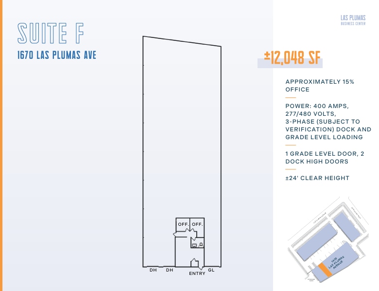 1670 Las Plumas Ave, San Jose, CA for lease Floor Plan- Image 1 of 1