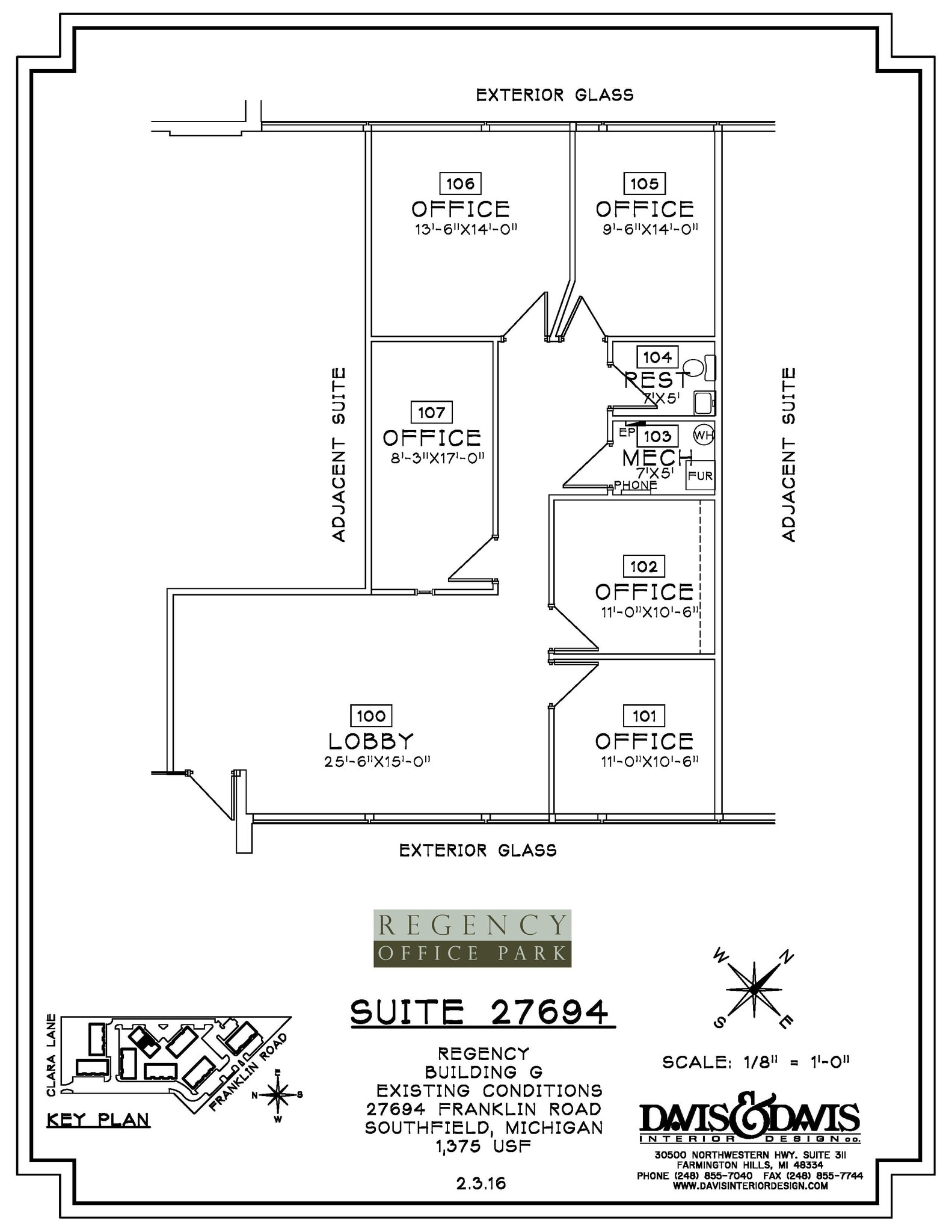 27650-27652 Franklin Rd, Southfield, MI for lease Floor Plan- Image 1 of 1