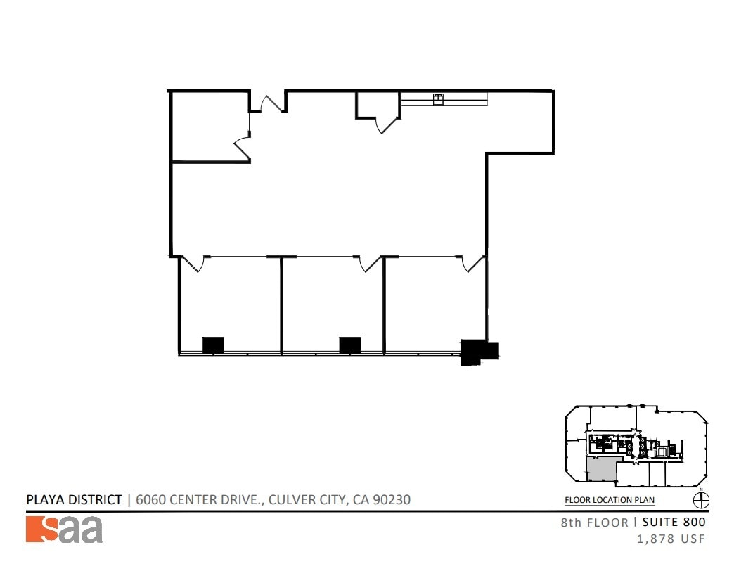 6100 Center Dr, Los Angeles, CA for lease Floor Plan- Image 1 of 1