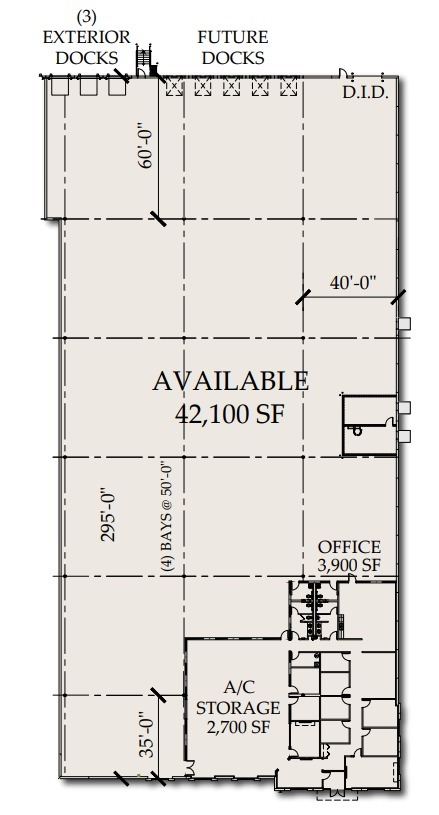 9200-9260 W 55th St, McCook, IL for lease Floor Plan- Image 1 of 2