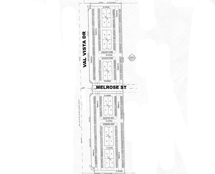 3815 S Val Vista Dr, Gilbert, AZ à louer - Plan cadastral - Image 2 de 2