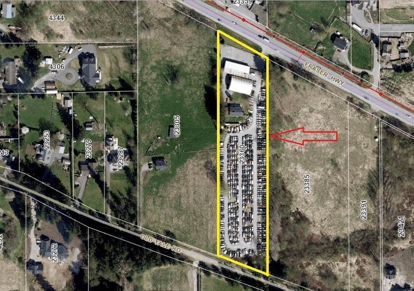 23360 Fraser Hwy, Langley, BC à louer - Aérien - Image 2 de 9