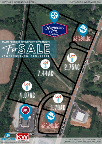 More details for Hwy 43, Lawrenceburg, TN - Land for Sale