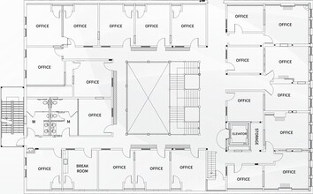 66-72 S 1st St, San Jose, CA à louer Plan d’étage- Image 1 de 1