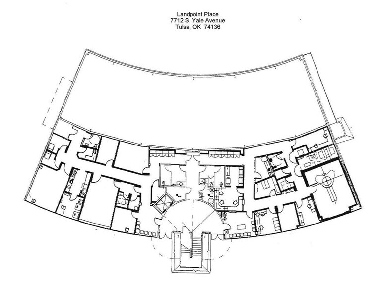 7712 S Yale Ave, Tulsa, OK à louer - Plan d’étage - Image 2 de 7