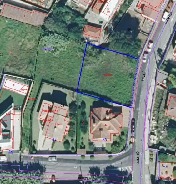 Terrain dans Vigo, Pontevedra à vendre - Plan d’étage - Image 3 de 10