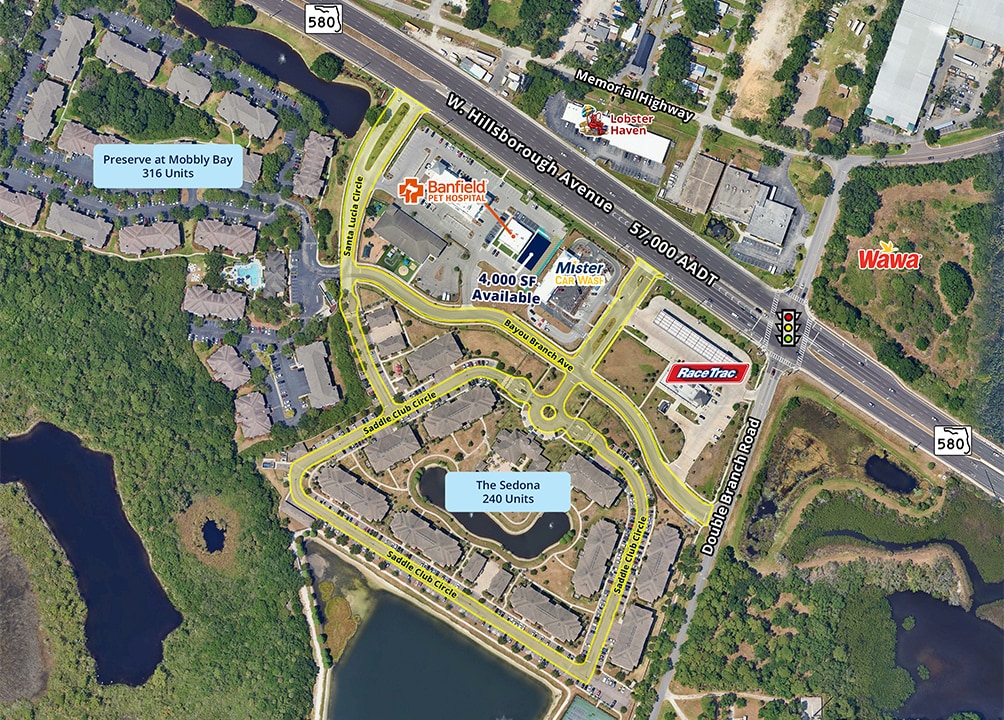 12820 W Hillsborough Ave, Tampa, FL for lease Aerial- Image 1 of 4